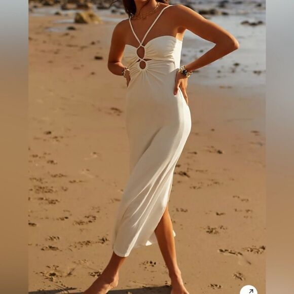 LSPACE Ellery Halter Cutout Dress - Picture 1 of 5